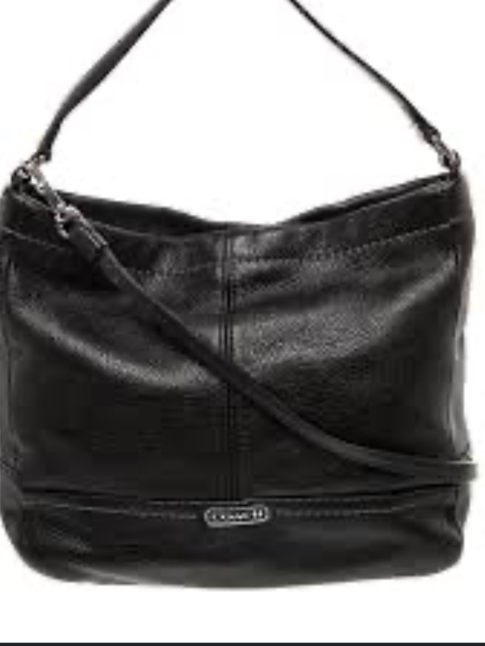 Coach Leather Hobo Bag